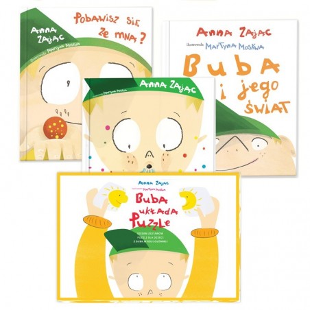 Buba i jego świat + Pobawisz się ze mną? + Bubagada + Buba układa puzzle